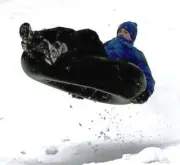 New 28" Snow Tube Winter Sledding Tubing 11L-15 with Safety Valve 2915