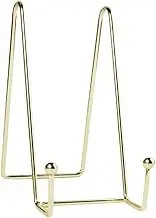 STOBAZA Rose Photo Display Rack Iron Bracket Stand for Awards Souvenirs and Plates No Installation Space Saving Design