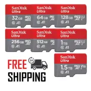 SanDisk Ultra Micro SD Card 128GB w/ Card Reader