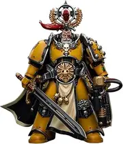 JoyToy Warhammer Collectibles: 1/18 Scale Imperial Fists Legion Praetor with Power Sword Action Figure