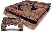 Official Assassin's Creed Pattern Planks Rogue Key Art Vinyl Sticker Gaming Skin Decal Cover Compatible with Sony PlayStation 4 PS4 Slim Console and DualShock 4 Controller