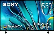 Sony 55" BRAVIA 3 4K HDR LED Google TV (2024)