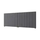 Bed Frame Headboard Double Queen King Size Head Bedhead Grey Velvet
