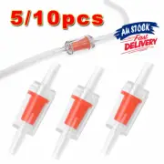 5/10 pcs Check Valve Non Return Silicone Tubing Hose Aquarium Air Pump One Way