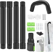 Patented Gutter Cleaning Tool for EGO Leaf Blowers - No More Ladders Needed