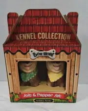 Kennel Collection Labrador Retriever Salt & Pepper Set Dogs Black White Shakers