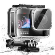 For GoPro Hero 12 11 10 9 Black Case 196FT Waterproof Diving Housing Shell Cover