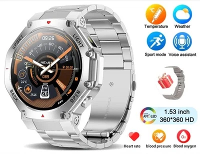 TR3 Max BT Smart Watch 1.53 HD Screen GPS Multifunctional Android Sports Watch
