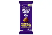 2 x Cadbury Dairy Milk Tropical Pineapple Chocolate Block 180g