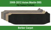 Lloyd Berber Small Trunk Carpet Mat for 2008-2012 Aston Martin DBS (for: Aston Martin)
