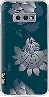 Samsung Galaxy S10e Phone Case, Thin TPU Case. Shock Absorbing and Scratch-Resistant Cover for Samsung Galaxy S10e - Grey Dahlia Flower - CASETASTIC