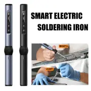 Portable 65W Smart Electric Soldering Iron PD Soldering Iron Station Kit HS-01
