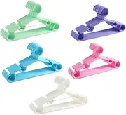 iplusmile 50pcs Clothes Hangers Hangers for Safe Sturdy Clothing Organizers Space Saving Design for Wardrobe