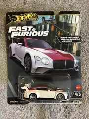 2024 Hot Wheels Premium 2018 BENTLEY CONTINENTAL GT3 1/64 Fast & Furious Diecast