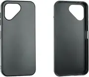 caseroxx Protective Case TPU Case Compatible with Fairphone 5, Rubber Mobile Phone Case, Black