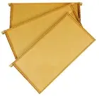 50 x Plastic Beehive Frame Beekeeping Full Depth Bee Hive Langstroth Yellow Deep