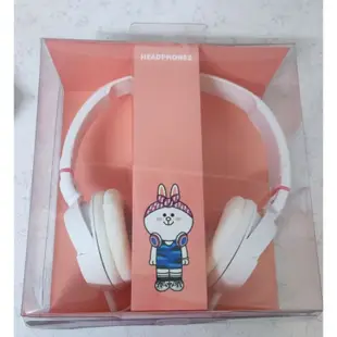 Line兔兔頭戴式耳機