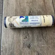Sealed CHESAPEAKE 35128 FC4-BLUE STONEWARE PRE-PASTED 5 YDS. VINYL BORDER ROLL