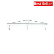 43x4in Galvanized Steel 3-Prong Fence Stretcher Bar - Essential Tool for Fencing