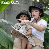 在飛比找蝦皮購物優惠-BrilleBrille 台灣 兒童/成人透氣漁夫帽 UPF