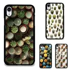 Anti fall Cover yellow blue cactus among For iPhone XS 11 12 13 14 15 16 Pro Max