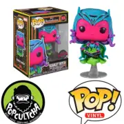 WandaVision - Scarlet Witch Witch with Darkhold Book Blacklight Pop! Vinyl "New"