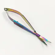 Creative Notions 4-3/4" Easy Squeeze Curved Snip Scissor, Thread Trimmer Cutter