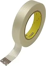 Scotch Filament Strapping Tape (897): 1 in. x 60 yds. (Clear)