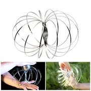 toroflux Flow Ring Arm Slinky magic bracelet Arm Slinky Spinner Rings Kinetic Spring Toy Magic Rings Bracelet