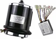 [YC Yier] 36V 500W Brushed Motor and Speed Controller Set for Electric Scooter Go Kart Bicycle e Bike Tricycle Moped ATV Quad Buggy Drift Trike 4 Wheelers Tricycle Pit Dirt Bike Mini Bike