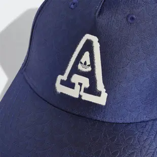 ADIDAS 休閒帽 CAP TREFOIL AOP 女 IC2094 藍色