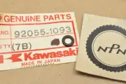 NOS Kawasaki KL250 KLR250 ZX600 Ninja Carburetor Drain Plug O-Ring 92055-1093