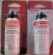 2 Coleman Waterproof Sealer with Applicator -Seams,Tent, Rain Gear and Tarp 2oz