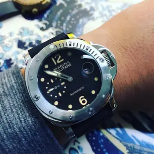 全館免運 【六樓先生】PARNIS Marina Militare  44MM 大錶徑軍錶機械錶 可開發票