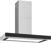 Emilia 90cm Square Profile Canopy Rangehood