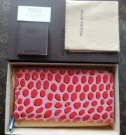 LOUIS VUITTON Verni Jungle Dot Zippy Wallet Zipper Long Wallet M41912 NEW + BOX