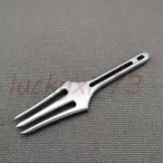 TC4 titanium Multifunction Crowbar Harpoon fork outdoor camping tool EDC