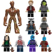 9Pcs Guardians of the Galaxy Minifigures Building Block Toys Kids Gifts S3356