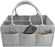 Everyday Diaper Caddy Organizer ，Portable Nursery Storage Bin and Car Caddy O...