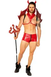Roma Lucifers Desire Devil Adult Men Costume Halloween 5082