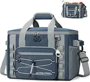 [Maelstrom] Soft Cooler Bag,Soft Sided Cooler,30/40 Cans Collapsible Cooler,Insulated Ice Chest,Large Leakproof Camping Cooler,Portable Travel Cooler for Kayaking,Beach