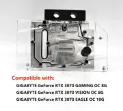 GPU Water Block For GIGABYTE RTX 3070/3060Ti GAMING OC PRO/VISION/EAGLE OC 8G