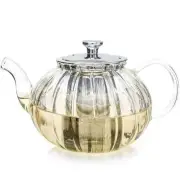 Teabloom Vienna Glass Teapot with Infuser | 37oz Elegant Design | New in Box