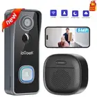 ieGeek 5MP Video Doorbell Camera Wireless Voice Changer 2-Way Audio WiFi Alexa