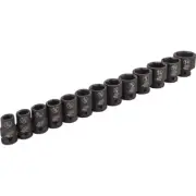 ATD 13-Pc 1/2" Drive 6-Pt Impact Socket Set - SAE #ATD-4202