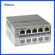 NETGEAR GS105E 5 PORT PROSAFE+ 10/1000 SWITCH