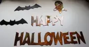 Happy Halloween Metal Wall Art Accents Ensemble