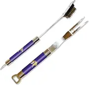 NFL Minnesota Vikings Barbeque Fork and Grill Cleaner Set