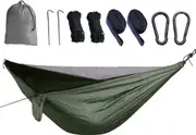 Hammock with Fly Net Strong Load Bearing Portable Travel Hammock Foldable Camping Gear