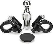 60639 Puck System Gooseneck Hitch Kit Compatible with Chevy/Ford/GMC/Nissan Trucks - 38000 lbs, 2-5/16-Inch Ball
